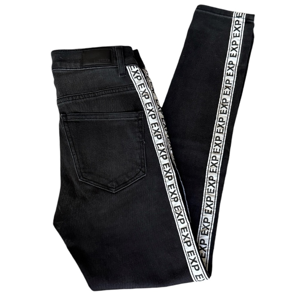 Express Size 0R Women’s Skinny Jeans Black NEW